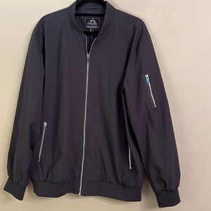 Men's Black Bomber Jacket